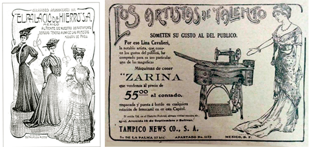 i+Diseño. Anuncios en 'El Estandarte' y 'El Mundo Ilustrado'