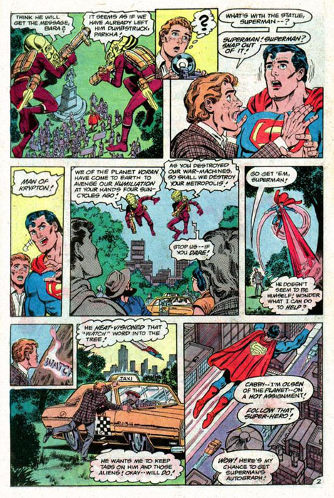 i+Diseño. The Monumental Menace of Metropolis, en 'Action Comics'.