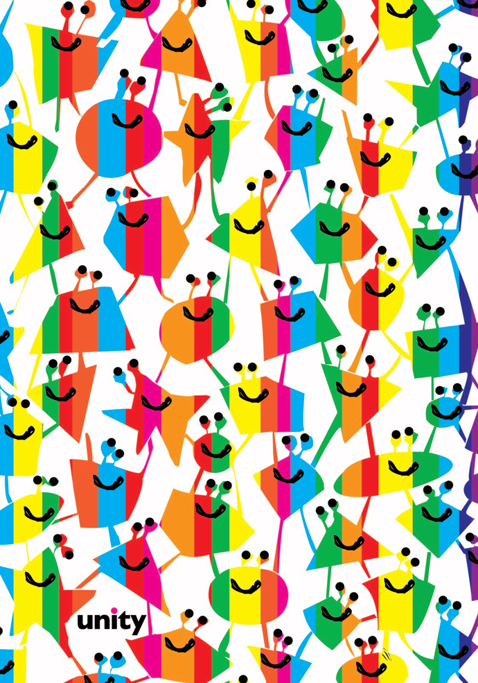 Cartel para "Unity". Felicity, Italia 2010