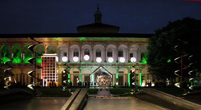 Mostra nella Universitá degli Studi di Milano, 2011. SGG