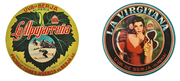 Marcas para uvas