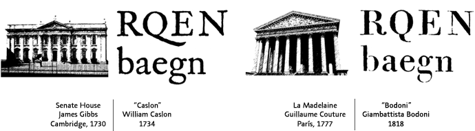 armonía recíproca entre arquitectura y escritura