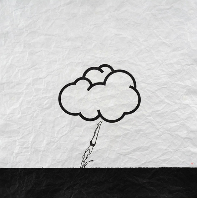 Fernando MEDINA, Tirarse de una nube, 2000
