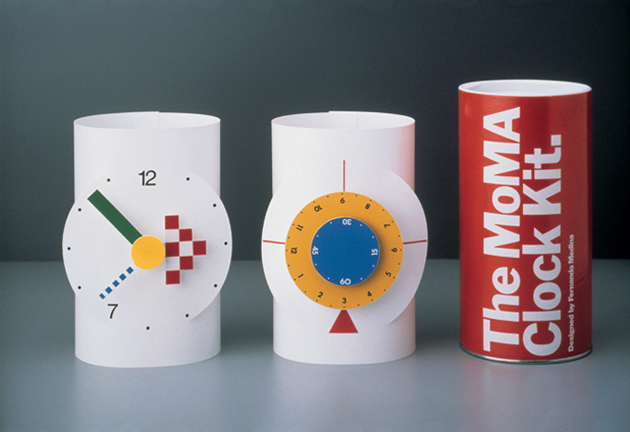 Fernando MEDINA, de la colección The MoMA Clock Kit, 1995