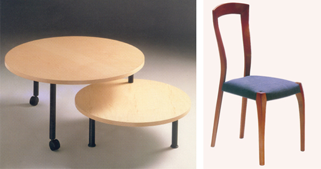 Mesa Gilda/Silla Eclipse. Gemma Bernal